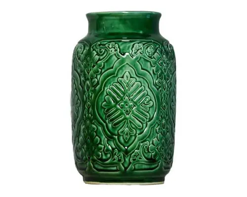 گلدان مخمل هندسی برجسته