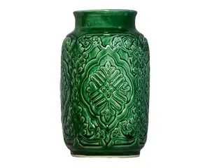 گلدان مخمل هندسی برجسته